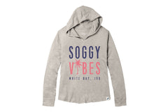 Soggy Vibes Slub Hoodie - Soggy Dollar SMALL / SILVER Legacy