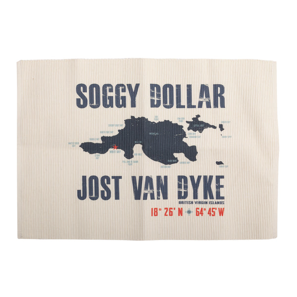 JVD Map Ribbed Place Mat