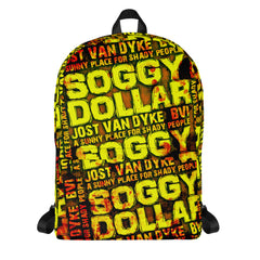 Soggy Dollar Coaster Backpack Water-resistant with Laptop Pocket - Soggy Dollar Default Title Soggy Dollar