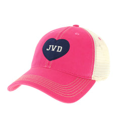 JVD Love Trucker Hat - Soggy Dollar Dark Pink Island Fanatic