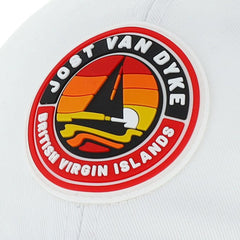 JVD Sail On Rubber Patch Hat - Soggy Dollar Island Fanatic