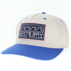 White Bay Wave Twill Hat