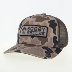 The Duck Camo Triple Palm Trucker Hat