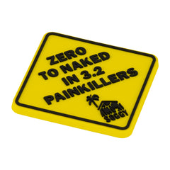 Zero to Naked Rubber Magnet