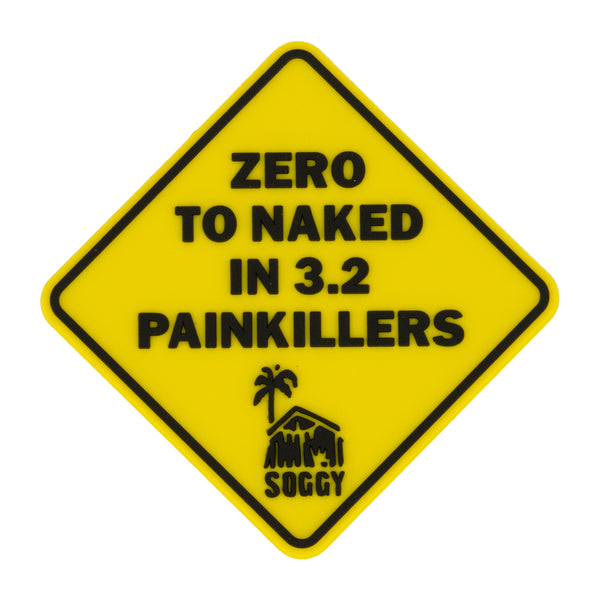 Zero to Naked Rubber Magnet