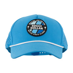 Wave On Soggy Dollar Rubber Patch Hat