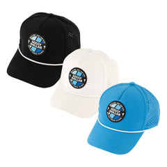 Wave On Soggy Dollar Rubber Patch Hat