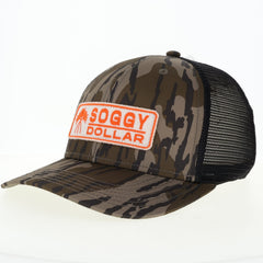 Bottomland Camo Triple Palm Trucker