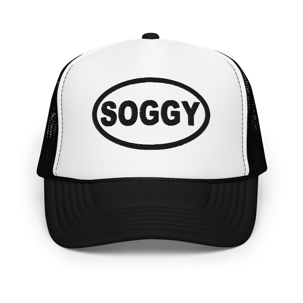 Embroiderd Soggy Oval Foam Trucker Hat