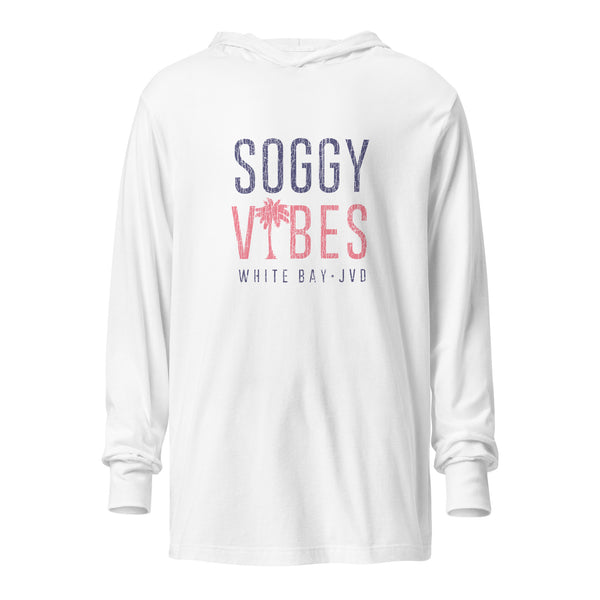 Soggy Vibes Hooded long-sleeve tee