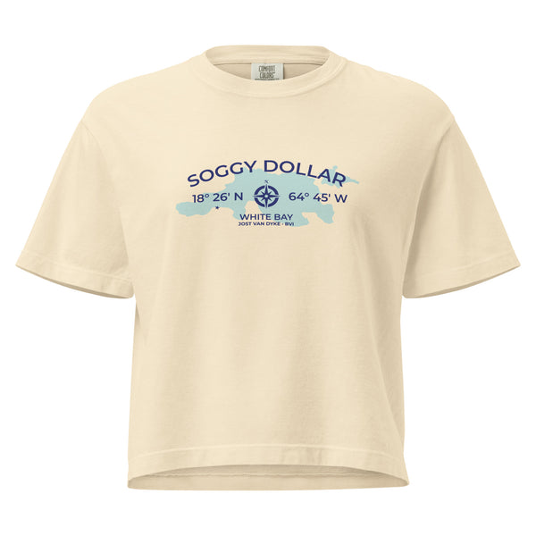 JVD Coordinates Compass Women’s Heavyweight Boxy Tee