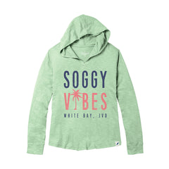 Soggy Vibes Slub Hoodie - Soggy Dollar SMALL / SPEARMINT Legacy