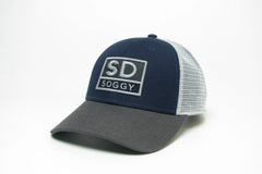 SD Rectangle Trucker - Soggy Dollar Navy/Grey/Silver Legacy