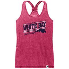 White Bay Racerback Tank Top - Soggy Dollar SMALL / Orchid Legacy