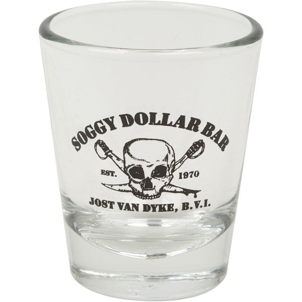 Black Skull 1.75 oz. Shot Glass