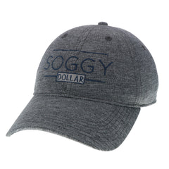 Box & Bars Cool Fit Hat - Soggy Dollar Performance Grey Legacy