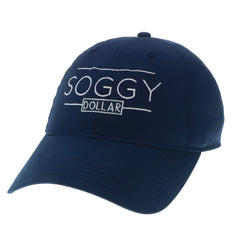 Box & Bars Cool Fit Hat - Soggy Dollar Navy Legacy