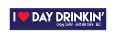 I Heart Day Drink' Magnet - Soggy Dollar Blue 84 Stickers