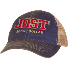 JOST Split Line Trucker Hat - Soggy Dollar Blue Legacy