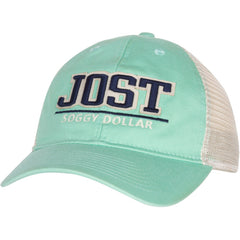 JOST Split Line Trucker Hat - Soggy Dollar Spearmint Legacy