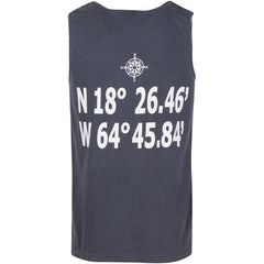 Coordinates Tank Top - Soggy Dollar SMALL / Navy Comfort Colors