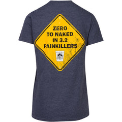 Zero to Naked Short Sleeve T-Shirt - Soggy Dollar SMALL / Navy Gildan