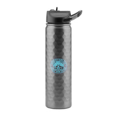 Custom 27 oz. SIC Water Bottle - Soggy Dollar Hammered Gunmetal Sic Tumblers