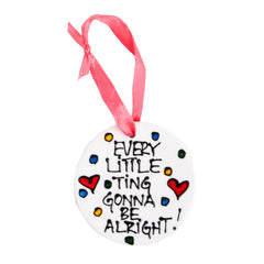 ~ ONE OF A KIND ~ Hand Painted Christmas Ornament - Soggy Dollar Stephanie