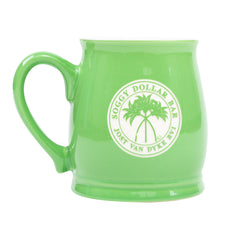 Triple Palm 15 oz Tankard Mug - Soggy Dollar Lime American Crystal
