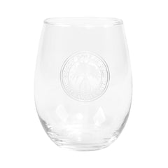 Etched 15 oz. Wine Glass - Soggy Dollar American Crystal
