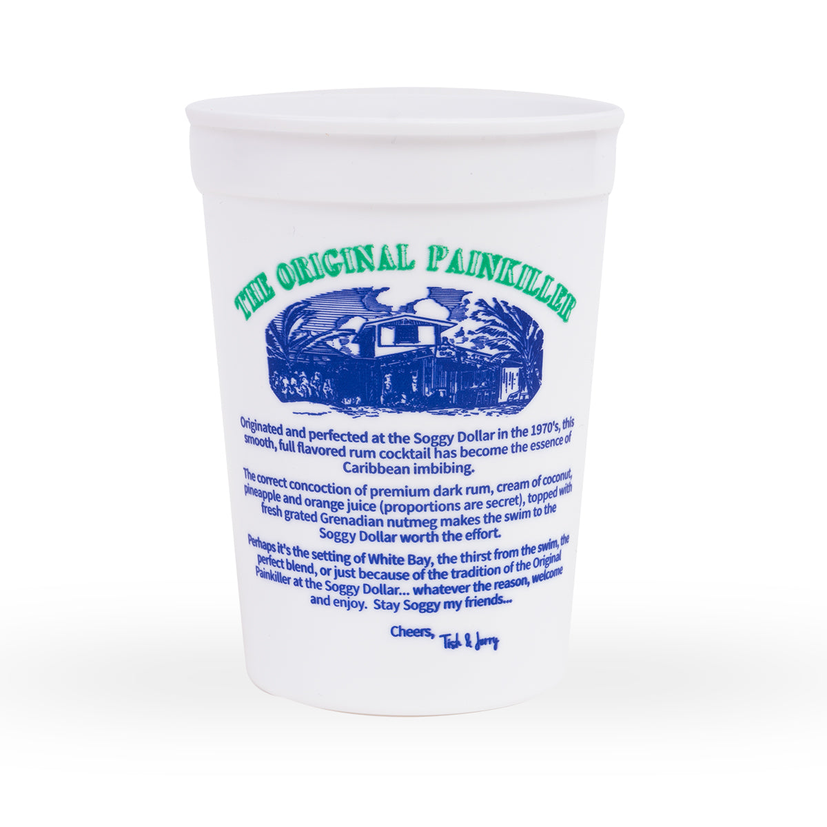 Original Soggy Dollar Painkiller Cups