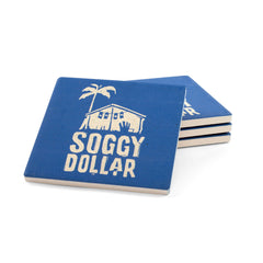 Soggy Shack Thirsty Coasters (4 pack) - Soggy Dollar Legacy