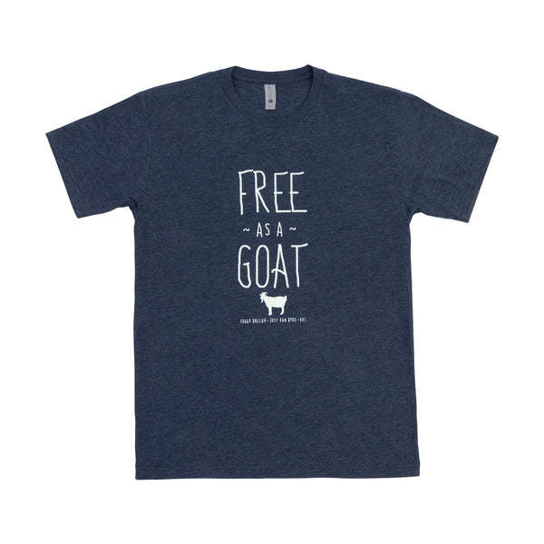 Free as A Goat Short Sleeve Tee