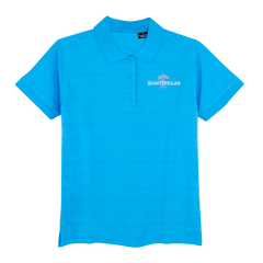 Triple Palm Performance Short Sleeve Women's Polo Shirt - Soggy Dollar X-SMALL / Spray Ahead