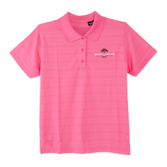 Triple Palm Performance Short Sleeve Women's Polo Shirt - Soggy Dollar X-SMALL / Bubblegum Ahead