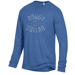 The White Bay Keeper Long Sleeve Tee - Soggy Dollar SMALL / ROYAL Alternative Apparel