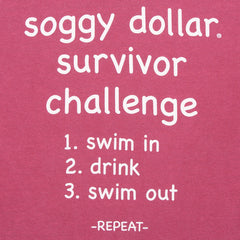 Survivor Challenge Short Sleeve T-Shirt - Soggy Dollar Comfort Colors