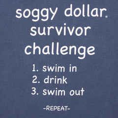 Survivor Challenge Short Sleeve T-Shirt - Soggy Dollar Comfort Colors