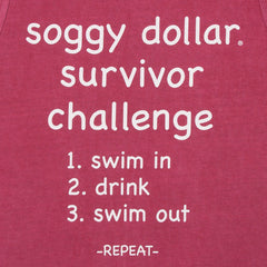 Survivor Challenge Tank Top - Soggy Dollar Comfort Colors