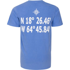 Coordinates Short Sleeve T-Shirt - Soggy Dollar SMALL / Light Blue Comfort Colors