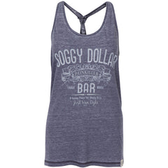 Sunny Place for Shady Girls Racerback Tank Top - Soggy Dollar Legacy