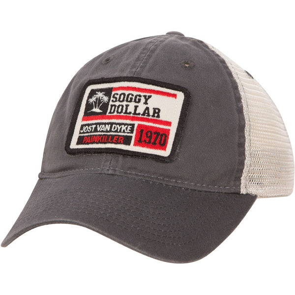 Triple Palm Custom Stamp Trucker Hat