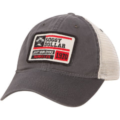 Triple Palm Custom Stamp Trucker Hat - Soggy Dollar Dark Grey Legacy