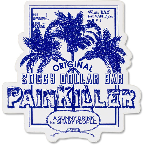 Distressed Painkiller Sticker