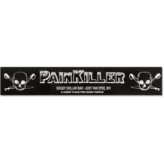 Painkiller, Skull, & Sword Sticker - Soggy Dollar Soggy Dollar Bar