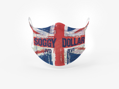 Soggy Dollar British Flag & Triple Stamp Masks - Soggy Dollar Socks 101
