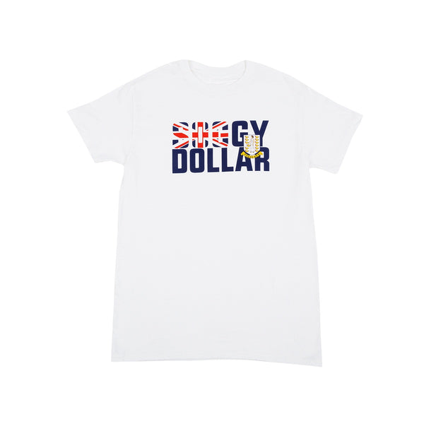 BVI Flag Short Sleeve Tee Shirt