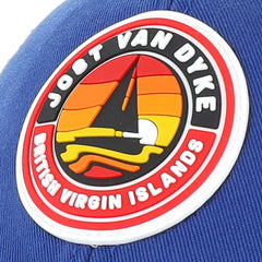 JVD Sail On Rubber Patch Hat - Soggy Dollar Island Fanatic