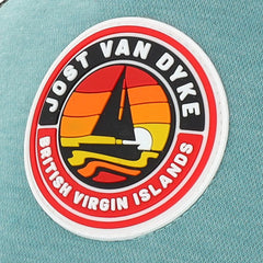 JVD Sail On Rubber Patch Hat - Soggy Dollar Island Fanatic