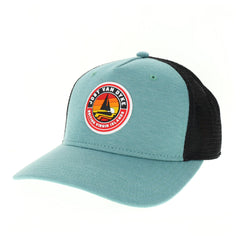 JVD Sail On Rubber Patch Hat - Soggy Dollar Seafoam Roadie Island Fanatic